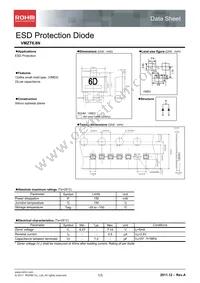 VMZT6.8NT2L Datasheet Cover