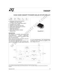 VN06-E Datasheet Cover