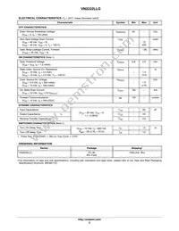 VN2222LLG Datasheet Page 2
