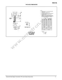 VN2410LZL1G Datasheet Page 3