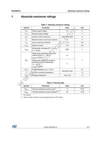 VN340SPTR-E Datasheet Page 3