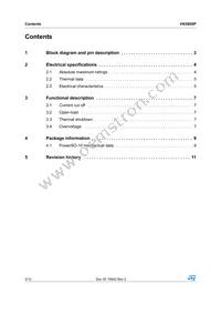 VN380SP13TR Datasheet Page 2