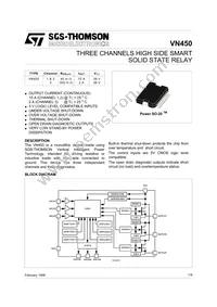 VN450P13TR Datasheet Cover