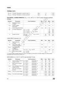 VN450P13TR Datasheet Page 4