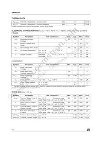 VN460SPTR-E Datasheet Page 4