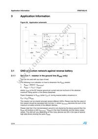 VN5016AJ-E Datasheet Page 22