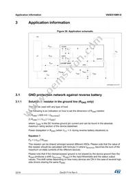 VN5E016MH-E Datasheet Page 22