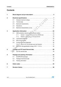 VN5E025ASOTR-E Datasheet Page 2