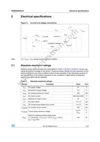 VN5E025ASOTR-E Datasheet Page 7
