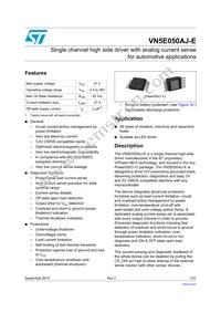 VN5E050AJ-E Datasheet Cover