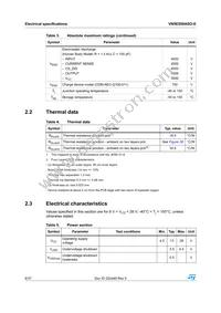 VN5E050ASOTR-E Datasheet Page 8