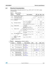 VN5E160MS-E Datasheet Page 9