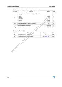 VN5E160S-E Datasheet Page 8