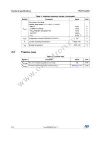 VN5T016AHTR-E Datasheet Page 8