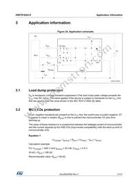 VN5T016AHTR-E Datasheet Page 21