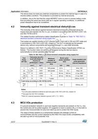 VN7003ALHTR Datasheet Page 22