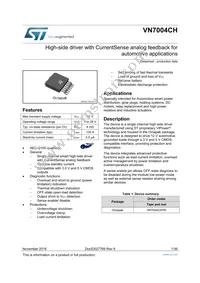 VN7004CHTR Datasheet Cover