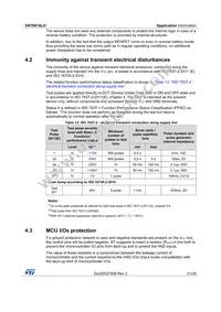 VN7007ALHTR Datasheet Page 21