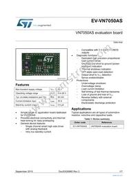 VN7050AS-E Datasheet Cover