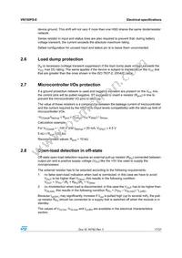 VN750PS-E Datasheet Page 17