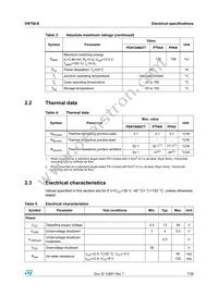 VN750PT13TR Datasheet Page 7