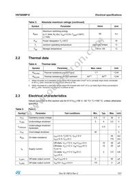 VN750SMPTR-E Datasheet Page 7