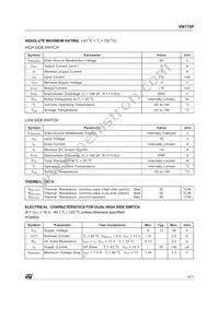 VN770P13TR Datasheet Page 5