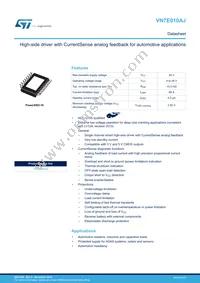 VN7E010AJTR Datasheet Cover