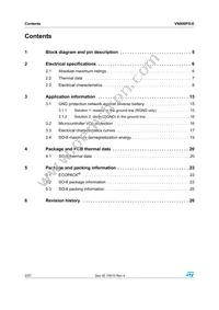 VN800PSTR-61-E Datasheet Page 2