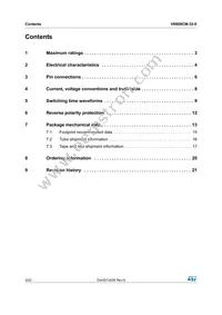 VN808CMTR-32-E Datasheet Page 2