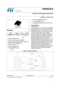 VN808CMTR-E Datasheet Cover