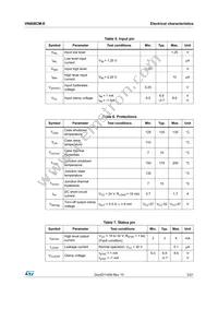 VN808CMTR-E Datasheet Page 5