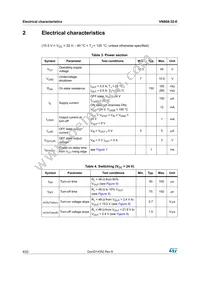 VN808TR-32-E Datasheet Page 4