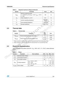 VN920-B5H13TR Datasheet Page 7