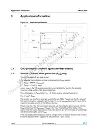 VN920-B5H13TR Datasheet Page 16