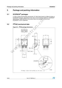 VN920B5-E Datasheet Page 22