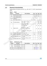 VN920D-B5 Datasheet Page 8