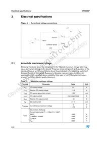 VN920SP Datasheet Page 6