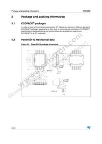 VN920SP Datasheet Page 22