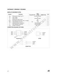 VNB49N04TR-E Datasheet Page 2