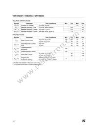 VNB49N04TR-E Datasheet Page 4