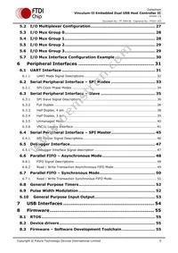 VNC2-64L1C-TRAY Datasheet Page 5