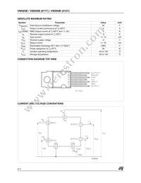VND05B(011Y) Datasheet Page 2