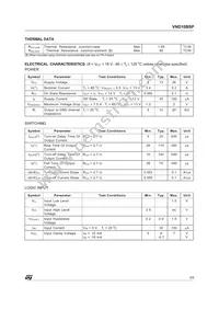 VND10BSPTR-E Datasheet Page 3