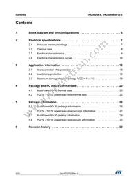 VND5004BSP30-E Datasheet Page 2