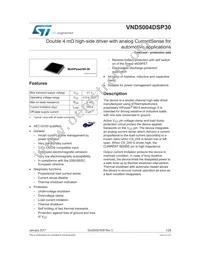 VND5004DSP30-E Datasheet Cover