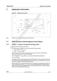 VND5012AK-E Datasheet Page 21