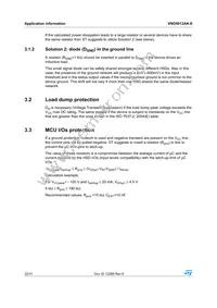 VND5012AK-E Datasheet Page 22