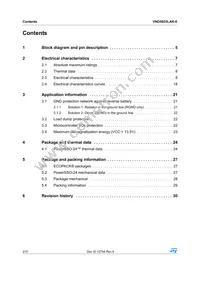 VND5025LAKTR-E Datasheet Page 2