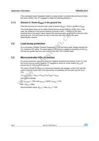 VND5025LAKTR-E Datasheet Page 22